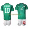 Original Trikotsatz Mexiko Orbelin Pineda 10 Heimtrikot WM 2022 Für Kinder